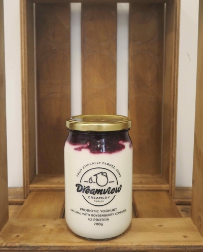 Probiotic Yogurt with Boysenberry - 700ML